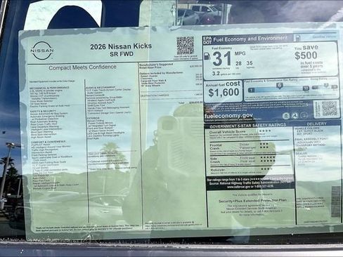 New 2026 Nissan Kicks SR image 17