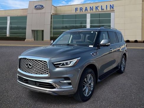 Used 2021 INFINITI QX80 Luxe AWD/4WD image 3