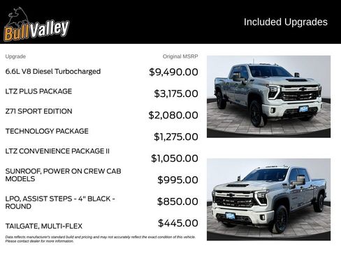 Used 2024 Chevrolet Silverado 3500 LTZ w/ LTZ Plus Package AWD/4WD image 11