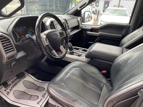 Used 2017 Ford F150 Platinum w/ Technology Package AWD/4WD image 3