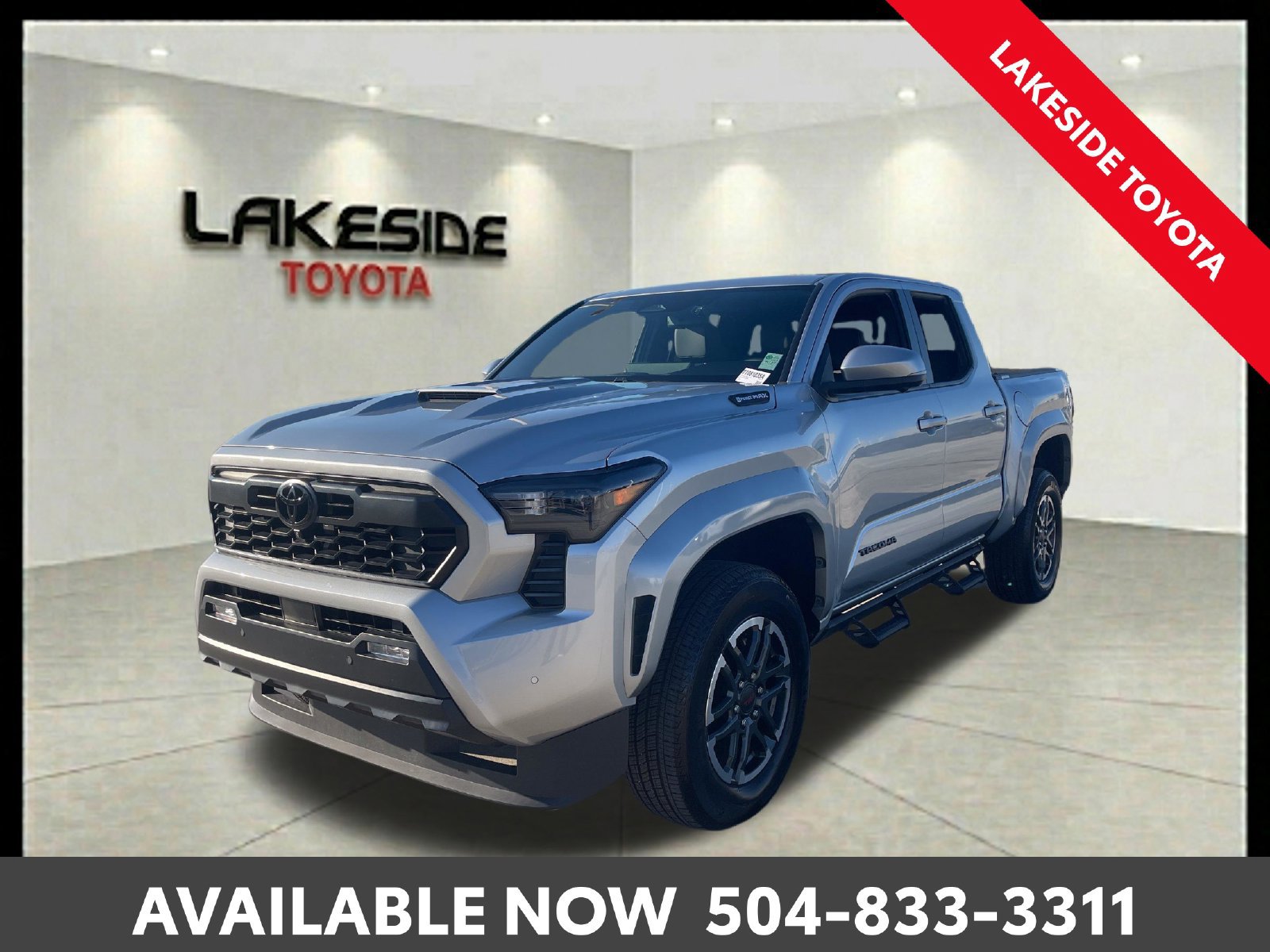 Certified 2025 Toyota Tacoma TRD Sport w/ TRD Sport Premium Package AWD/4WD 360° Tour