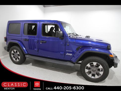 Used 2019 Jeep Wrangler Unlimited Sahara AWD/4WD image 1