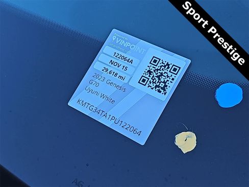 Used 2023 Genesis G70 2.0T w/ Sport Prestige Package image 25