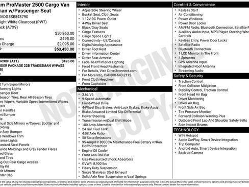 New 2025 RAM ProMaster 2500 w/ Power Group image 15