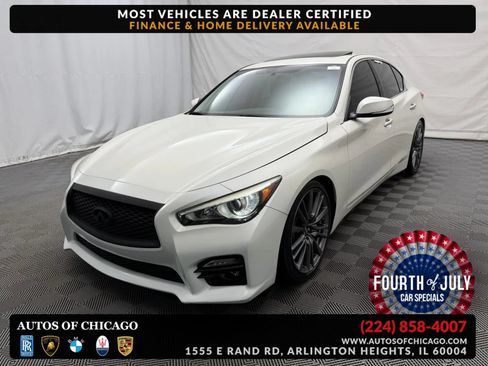 Used 2017 INFINITI Q50 3.0t Premium w/ 3.0T Premium Plus Package RWD image 1