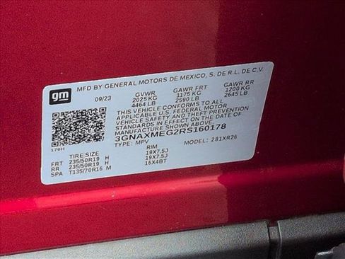 Certified 2024 Chevrolet Equinox RS FWD image 25