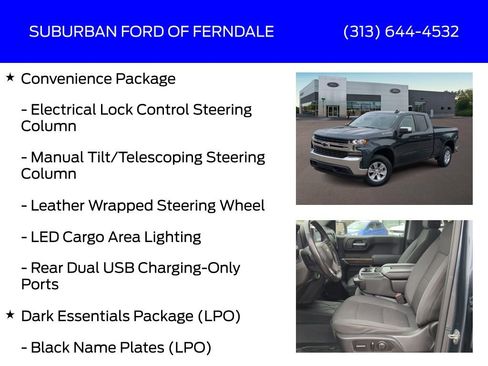 Used 2021 Chevrolet Silverado 1500 LT w/ LPO, Dark Essentials Package image 25