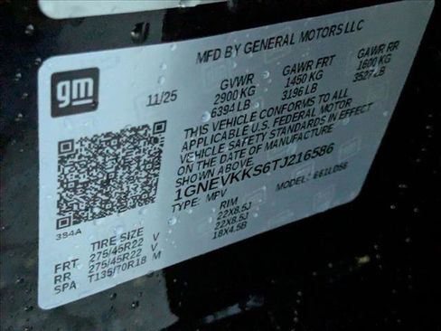 New 2026 Chevrolet Traverse High Country w/ LPO, Floor Liner Package image 19