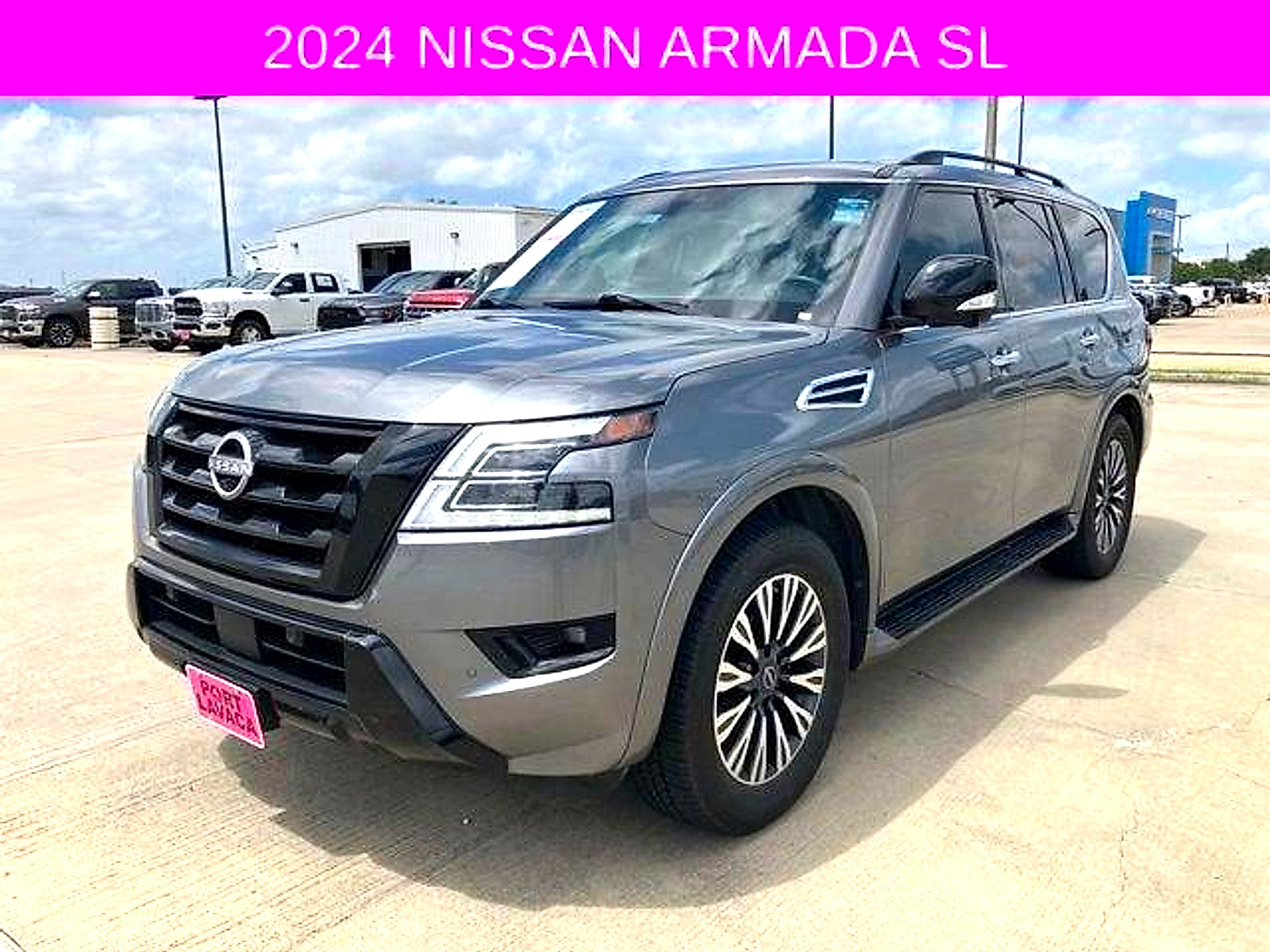 Used 2024 Nissan Armada SL w/ Midnight Edition Package RWD image 3