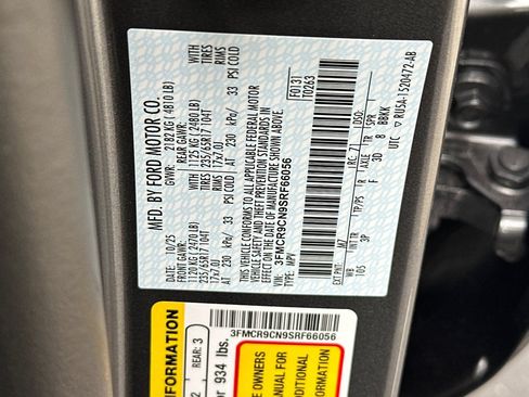 New 2025 Ford Bronco Sport Outer Banks w/ Sasquatch Outer Banks Package AWD/4WD image 27