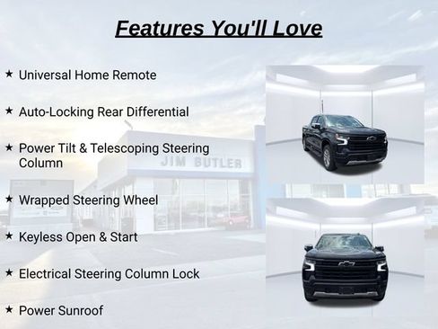 Used 2024 Chevrolet Silverado 1500 LTZ w/ LTZ Premium Package AWD/4WD image 39