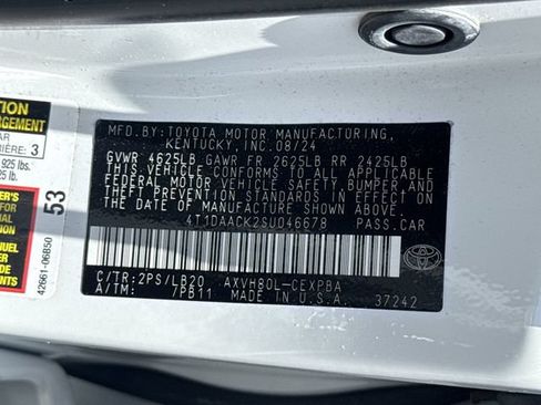 Used 2025 Toyota Camry XSE FWD image 42
