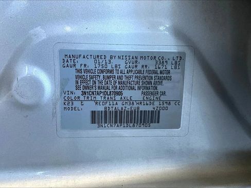 Used 2013 Nissan Versa S Plus image 13