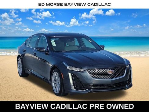 Certified 2022 Cadillac CT5 Luxury w/ Sun And Sound Package RWD image 8