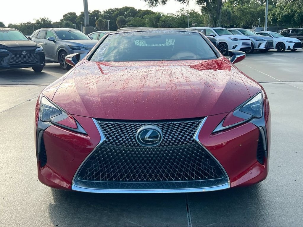 Certified 2021 Lexus LC 500 Convertible w/ Touring Package RWD image 2