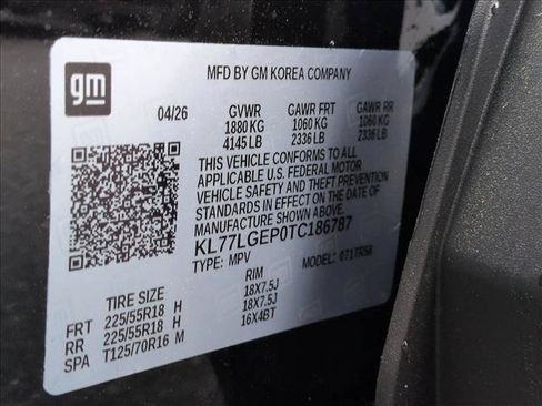 New 2026 Chevrolet Trax RS w/ Sunroof Package FWD image 17