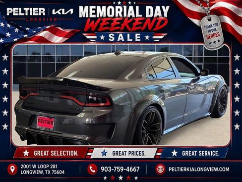 Used 2021 Dodge Charger SRT Hellcat w/ Carbon/Suede Interior Package RWD image 4