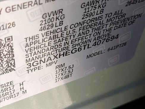 New 2026 Chevrolet Equinox LT w/ Safety and Technology Package image 17