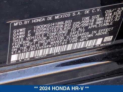 Used 2024 Honda HR-V Sport image 24