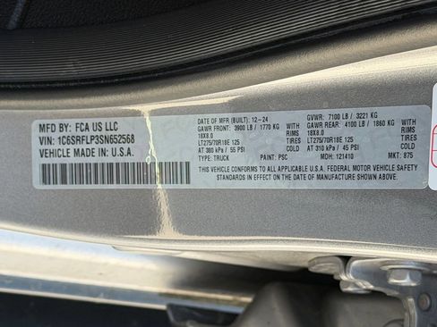 Used 2025 RAM 1500 Rebel w/ Rebel Level 1 Equipment Group AWD/4WD image 28
