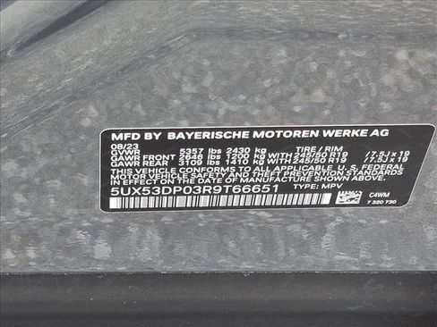Certified 2024 BMW X3 xDrive30i w/ Convenience Package AWD/4WD image 23