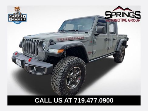 Used 2021 Jeep Gladiator Rubicon AWD/4WD image 1