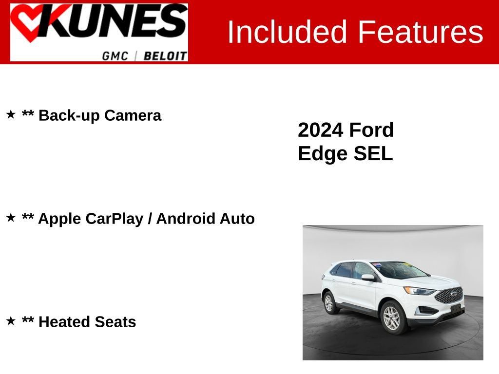 Used 2024 Ford Edge SEL AWD/4WD image 2