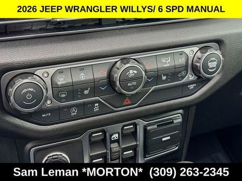 New 2026 Jeep Wrangler Willys image 15