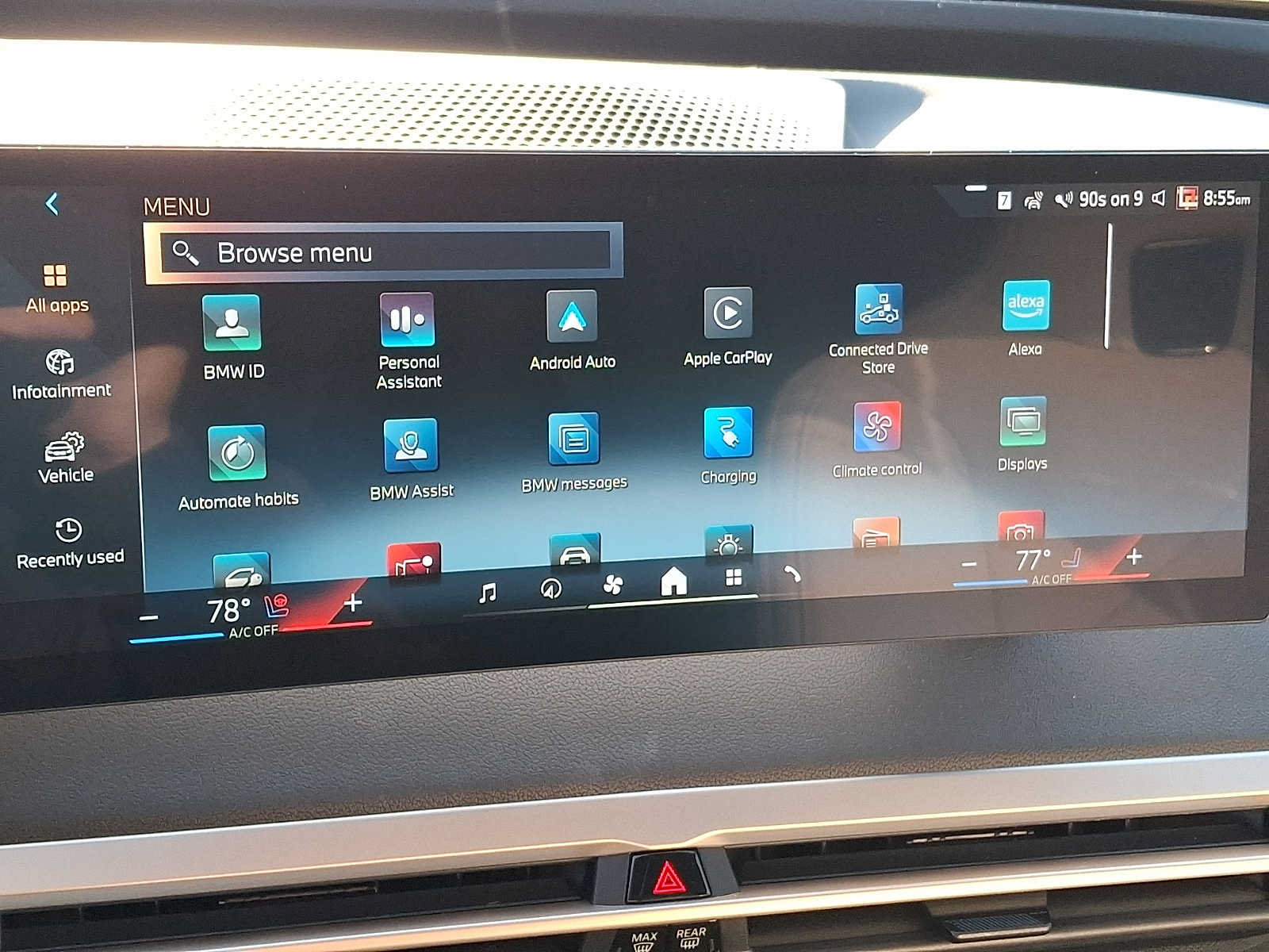 Used 2024 BMW iX xDrive50 w/ Premium Package AWD/4WD image 14