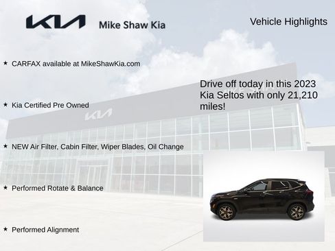 Used 2023 Kia Seltos EX AWD/4WD image 8