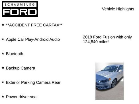 Used 2018 Ford Fusion Titanium FWD image 7