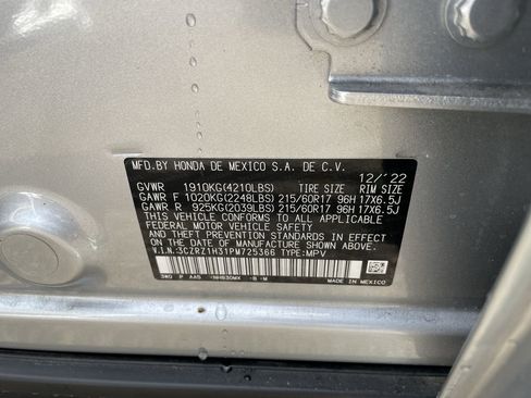 Certified 2023 Honda HR-V LX image 25