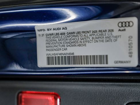 Used 2022 Audi A4 2.0T Premium image 63