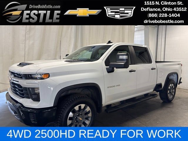 Used 2024 Chevrolet Silverado 2500 Custom w/ Custom Value Package AWD/4WD image 1