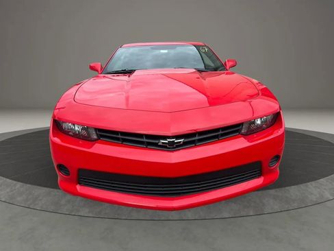 Used 2015 Chevrolet Camaro LS w/ Black Rally Stripe Package RWD image 2