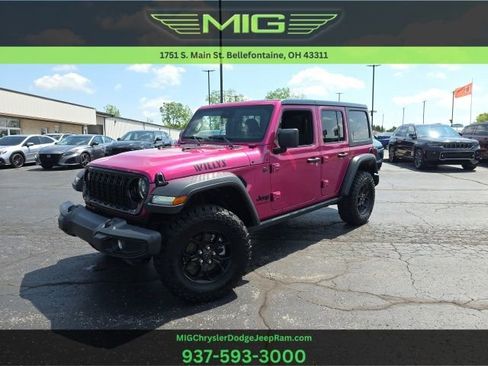 Used 2024 Jeep Wrangler Unlimited Sport AWD/4WD image 1