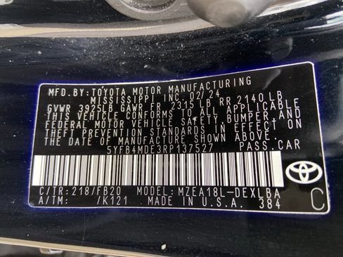 Used 2024 Toyota Corolla LE image 33