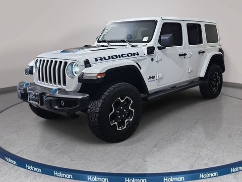 Used 2021 Jeep Wrangler Unlimited Rubicon 4xe w/ Cold Weather Group AWD/4WD image 1