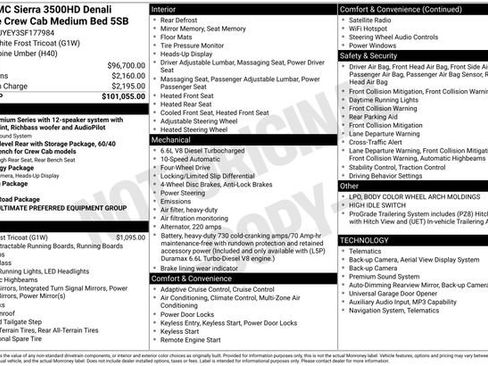 Used 2025 GMC Sierra 3500 Denali Ultimate image 11