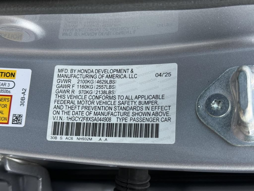 Used 2025 Honda Accord Touring image 27