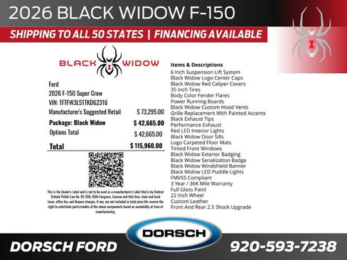 New 2026 Ford F150 XLT w/ Equipment Group 303A High AWD/4WD image 2