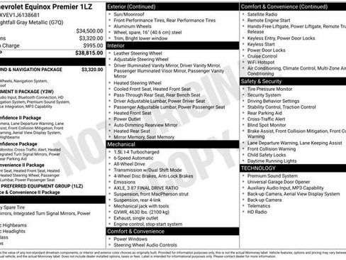 Used 2018 Chevrolet Equinox Premier AWD/4WD image 2