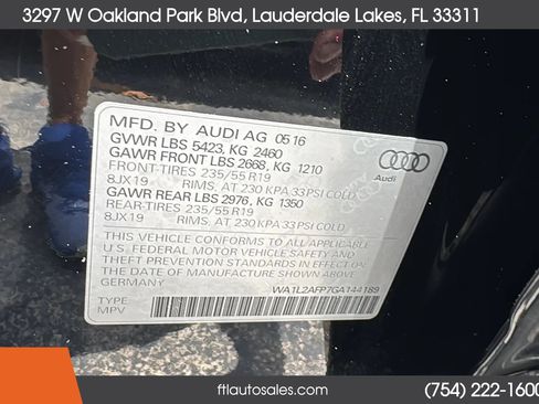 Used 2016 Audi Q5 2.0T Premium Plus w/ Technology Package AWD/4WD image 73