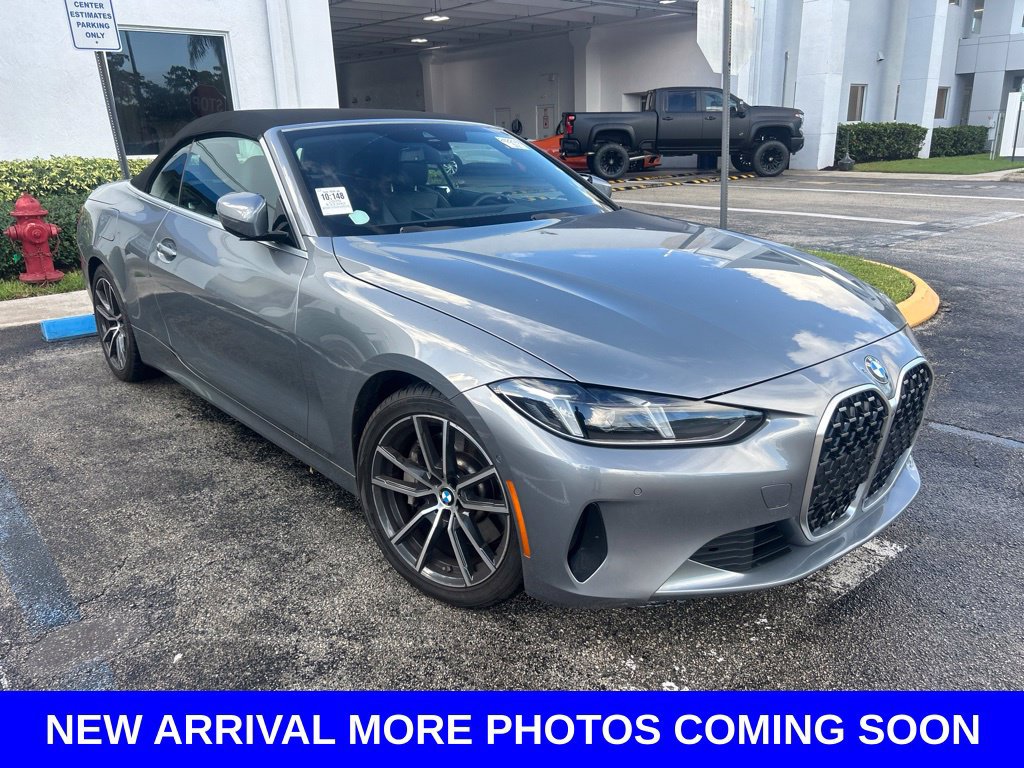 Used 2025 BMW 430i Convertible RWD image 1