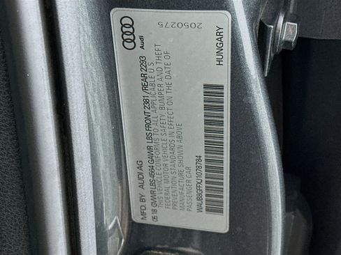 Used 2018 Audi A3 2.0T Premium w/ Sport Package image 12