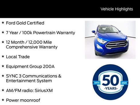 Certified 2021 Ford EcoSport SE image 6