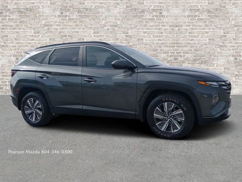 Used 2024 Hyundai Tucson Blue image 1