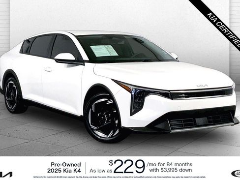 Certified 2025 Kia K4 EX FWD image 1