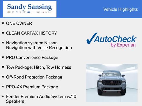 Used 2023 Nissan Frontier PRO-4X w/ Pro-4X Premium Package AWD/4WD image 7