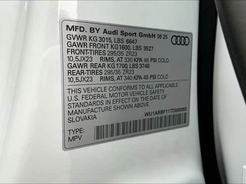 New 2026 Audi RS Q8 performance image 12